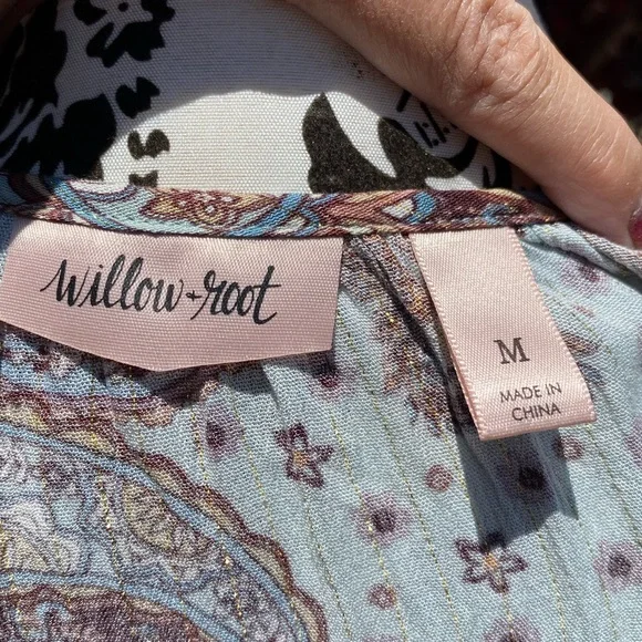 WILLOW + ROOT blouse M - Picture 7 of 8